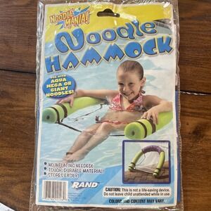 Pool Noodle‎ Chair Floating Sling Hammock Mesh Chair Net 18 Inch vintage NEW